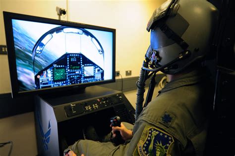 air force simulator.